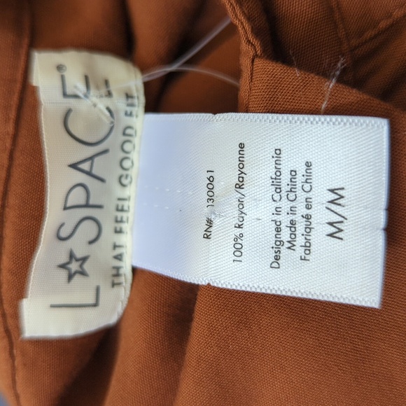 L*SPACE Aura Mini Shirt Dress M - Picture 14 of 16